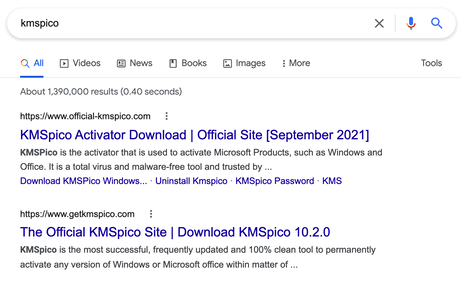 Phần mềm kích hoạt Windows KMSPico đánh cắp thông tin ví điện tử