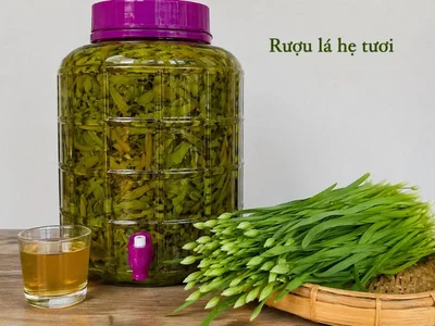 Cách ngâm rượu lá hẹ đúng chuẩn uống là thấy rõ-1.webp
