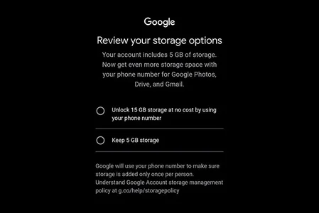 Tạo mới tài khoản Google Gmail không còn 15GB miễn phí-2.webp