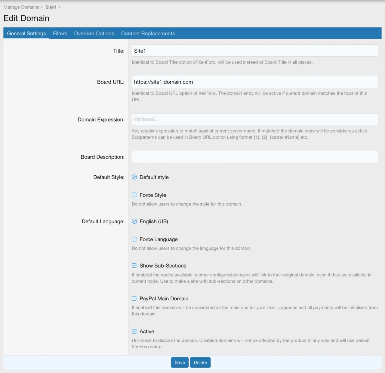 Edit Domain - General Options.webp