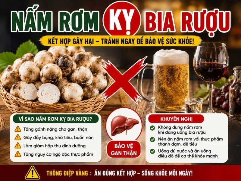 Sai lầm khi ăn nấm rơm khiến cơ thể khó hấp thụ dinh dưỡng-1.webp
